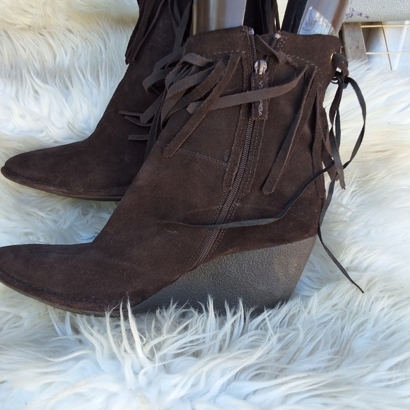 Via Spiga Cool fringed boots 9.5 - Picture 3 of 13